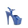 Pleaser - ADORE709 Sandale à bride à la cheville, Pole dance chaussures - Bleu Product image